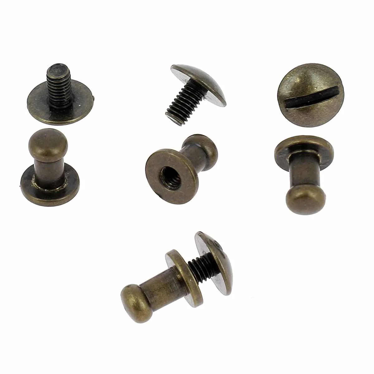 Lot de boutons de col à vis T3 avec vis 3x5mm - Image 15