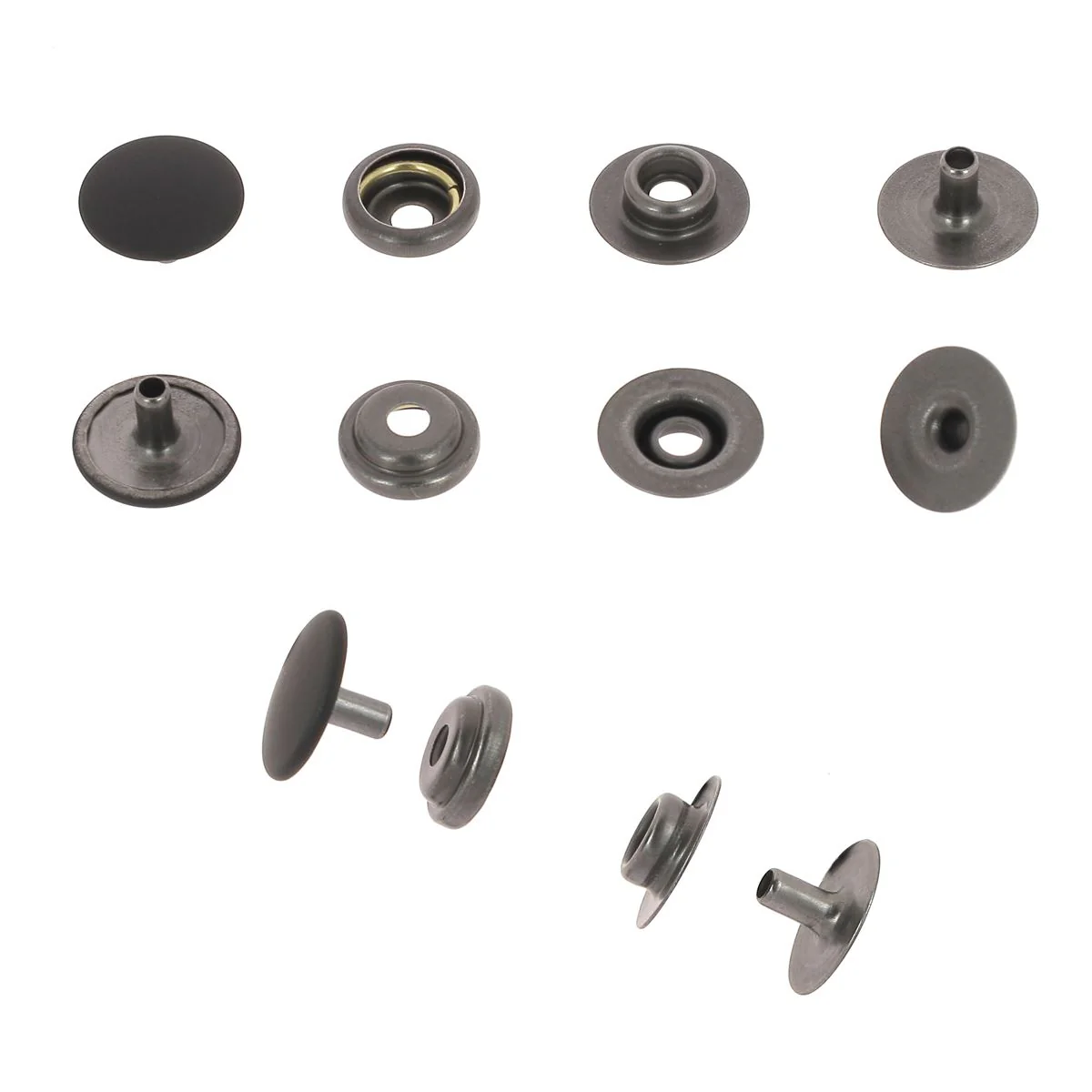 Lot de Boutons pression FORTS - LINE 20 : 12,5mm - Image 4