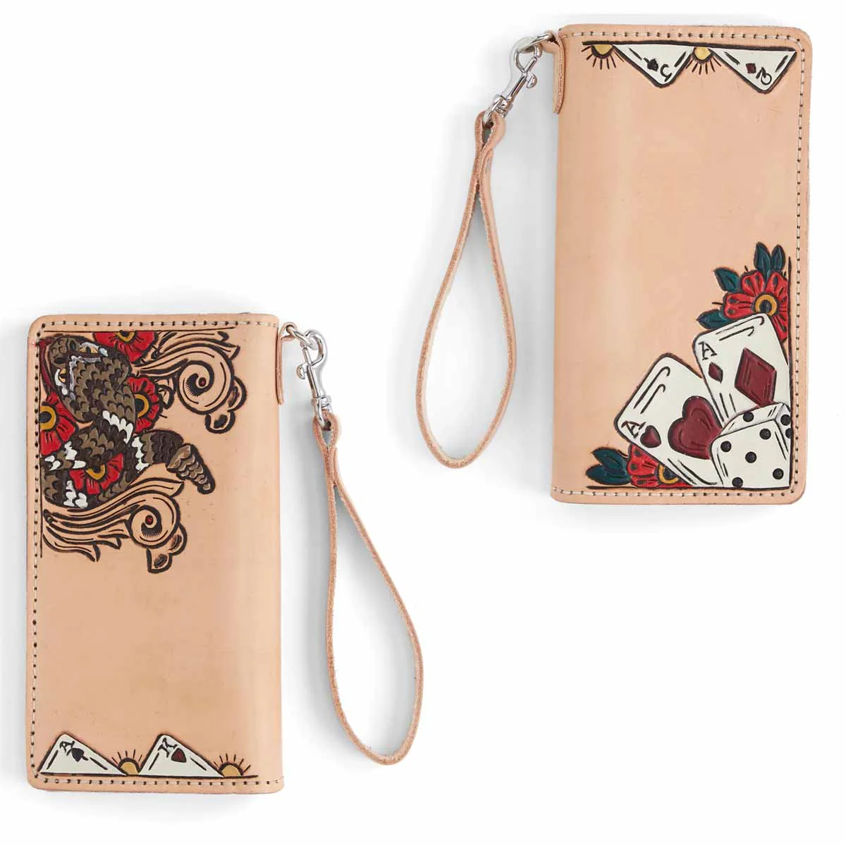 Calque réutilisable pour transfert de motifs sur cuir - POKER - Image 2