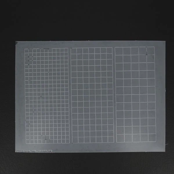 Calque réutilisable pour le transfert de motifs sur cuir - GRILLES GEOMETRIQUES - Image 2