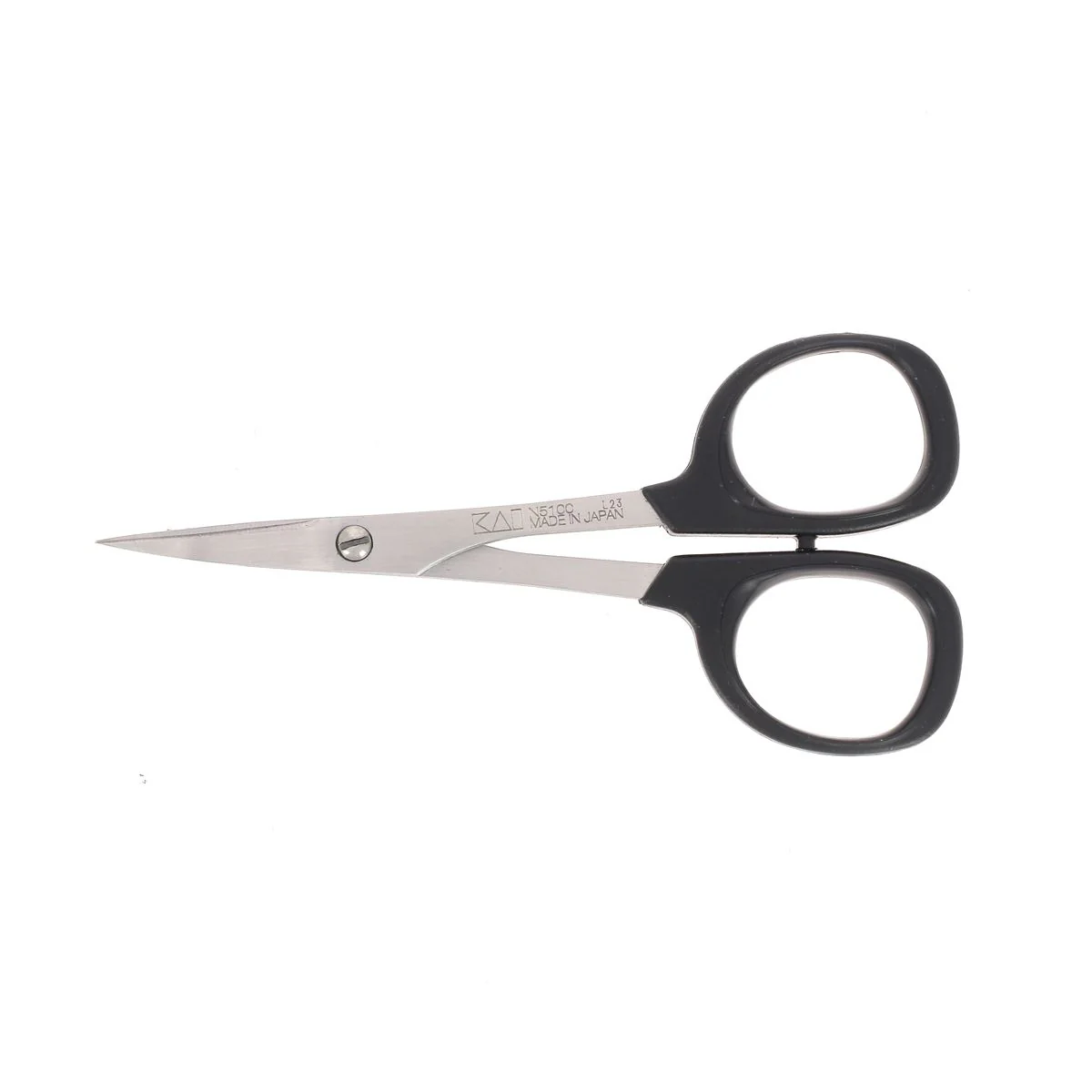 Ciseaux courbés pour travaux minutieux 10cm - Acier inoxydable - Ambidextre - Kaï original N5100 C - Image 3