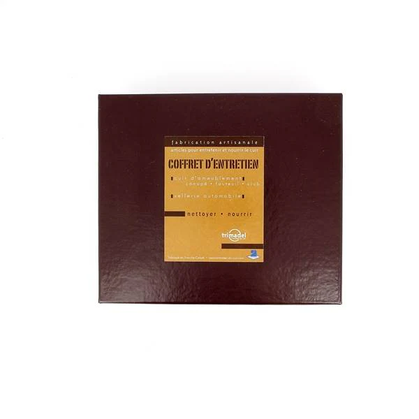 Coffret d'entretien pour cuir d'ameublement et sellerie n° 1 - Image 3