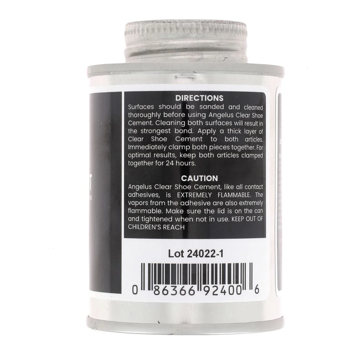 Colle transparente pour chaussures - Clear shoe cement Angelus - 118ml - Image 3