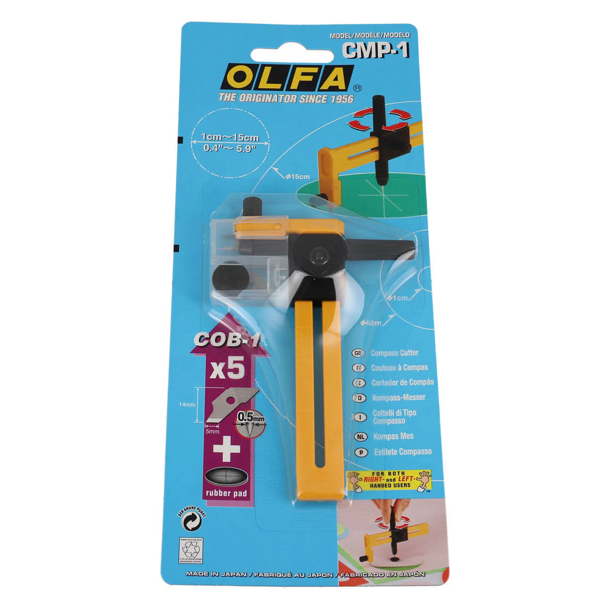 Compas cutter réglable - OLFA CMP-1 - Image 4