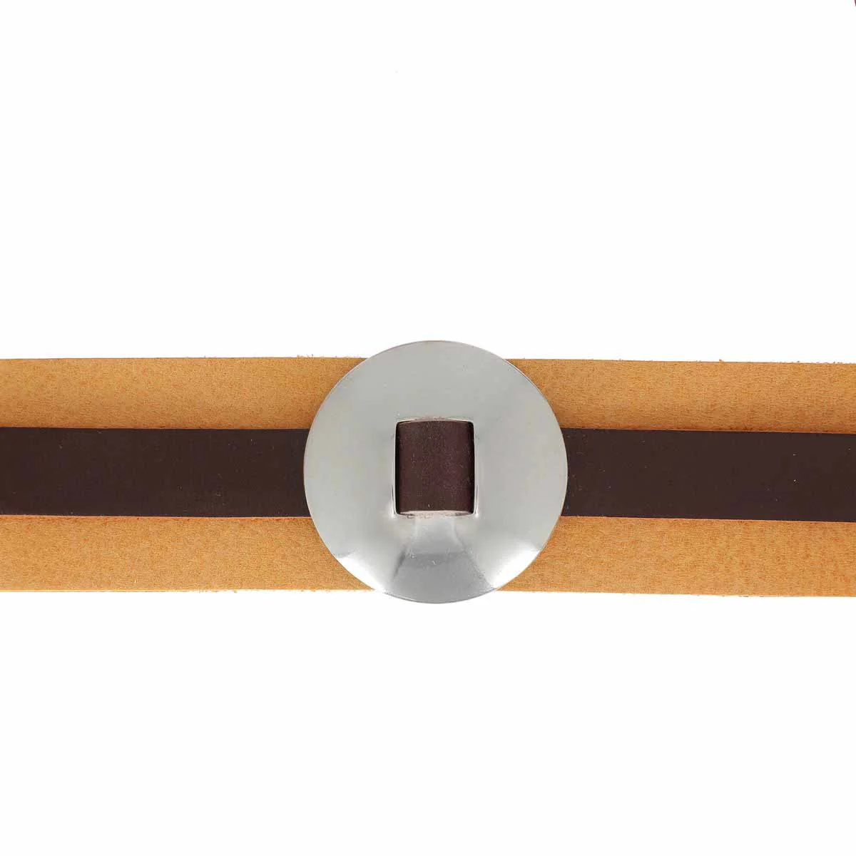 Concho à lacer LISSE en Inox - Image 6
