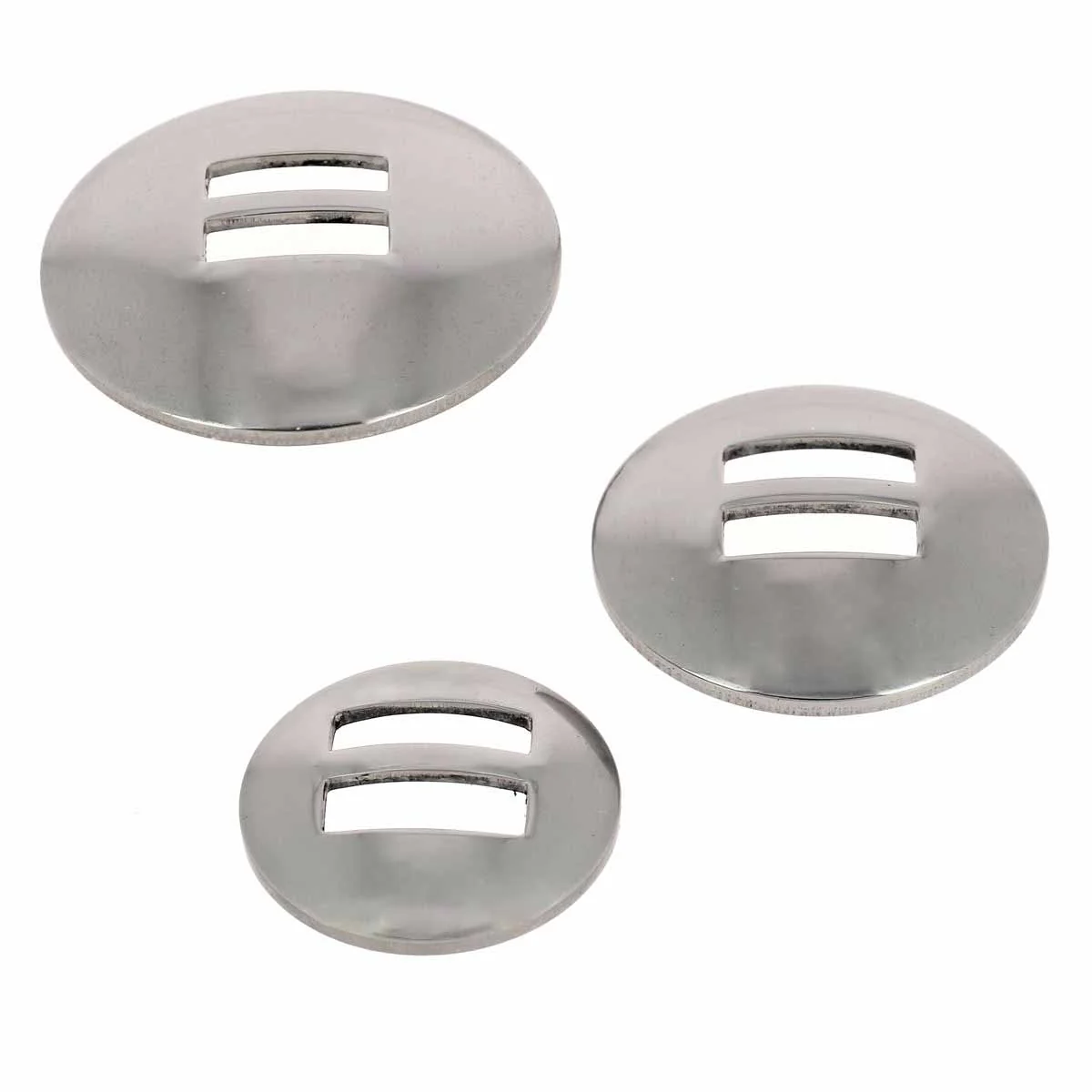 Concho à lacer LISSE en Inox - Image 7