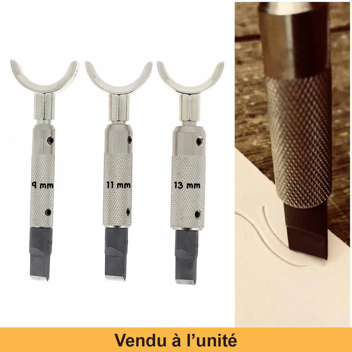 Couteau à ouvrir pivotant ajustable - Swivel - Avec lame Fixation 7/32" - OKA - Image 2