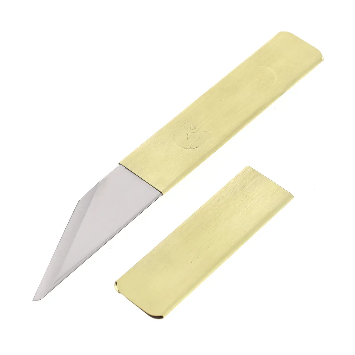 Couteau Japonais Kiridashi Yoshiharu en laiton - Pour droitier