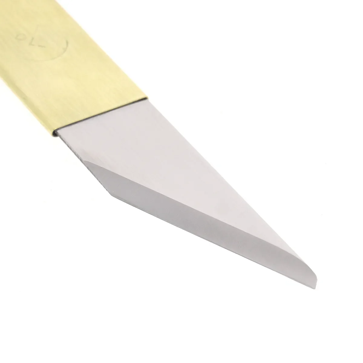 Couteau Japonais Kiridashi Yoshiharu en laiton - Pour droitier - Image 2