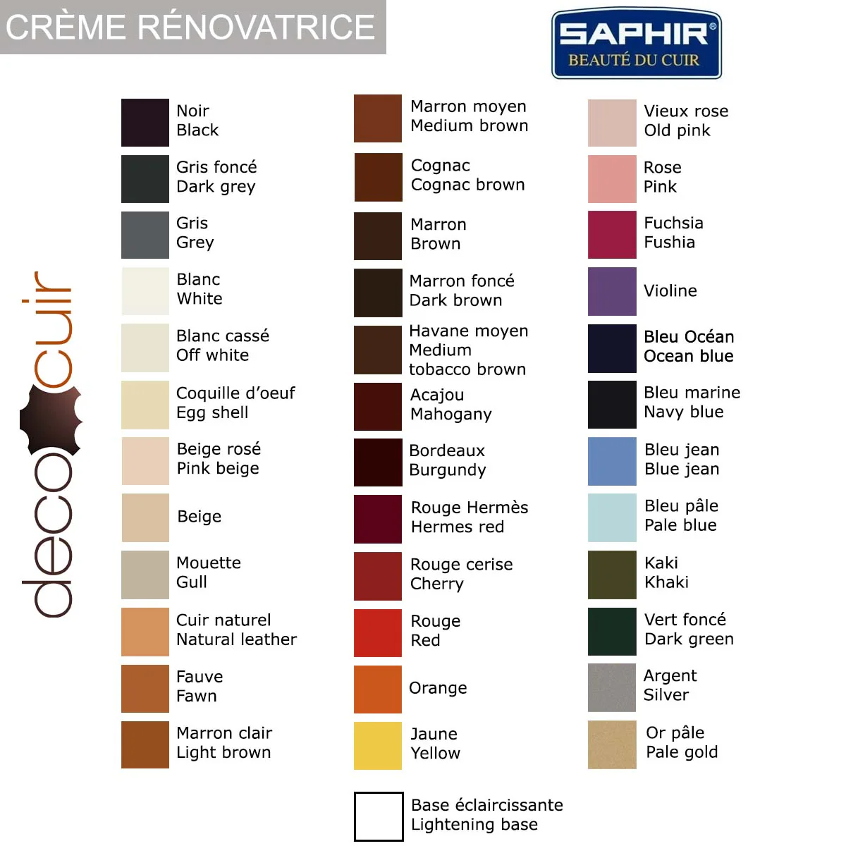 Crème rénovatrice recolorante 25 ml Saphir - KAKI 28 - Image 4