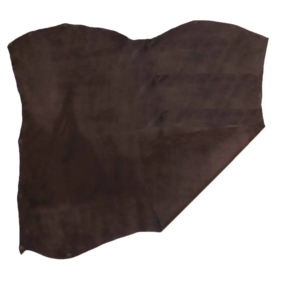 Croûte de cuir de veau - Velours - CHOCOLAT G34 - Image 3