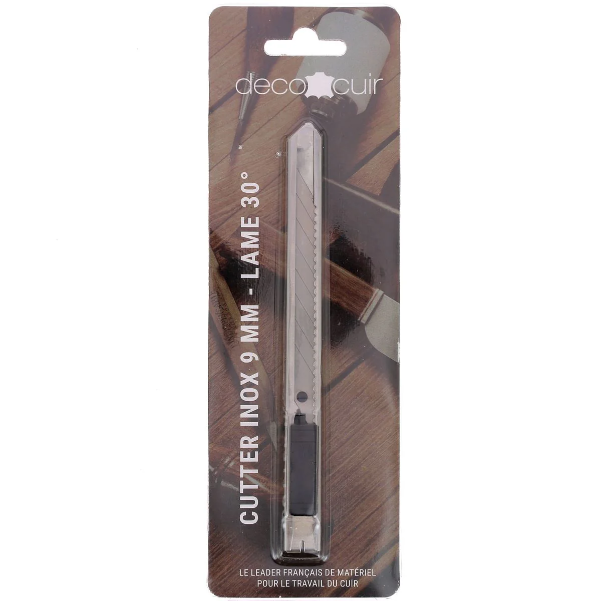 Cutter 9 mm lame 30° INOX - Deco Cuir - Image 4