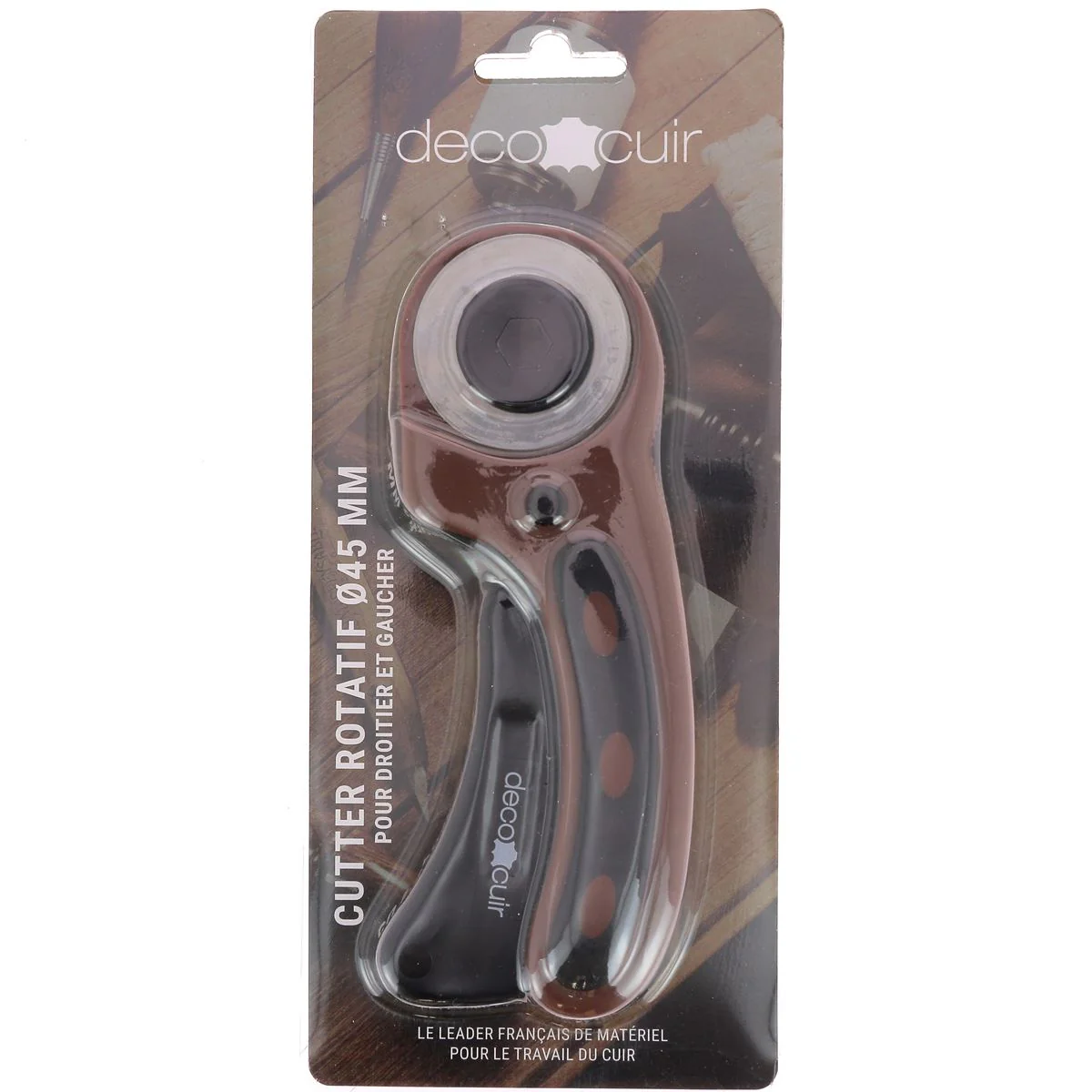 Cutter rotatif - Diamètre 45 mm - Deco Cuir - Image 5