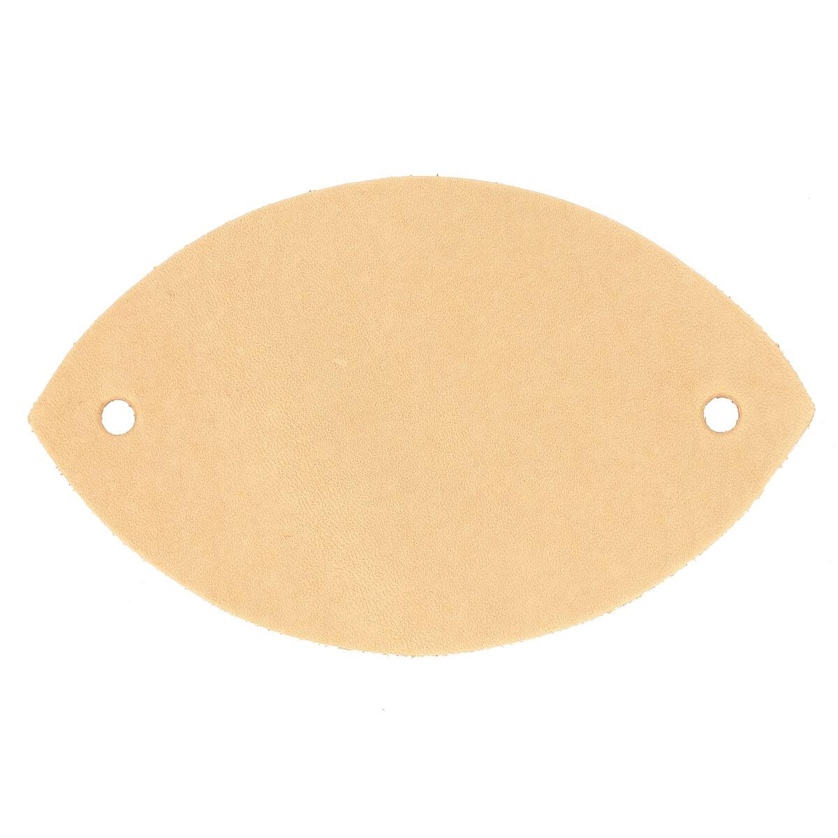Découpe BARRETTE A CHEVEUX en cuir naturel à personnaliser