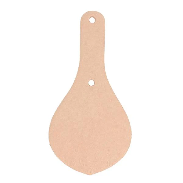 Découpe BLASON pour porte clés en cuir à riveter