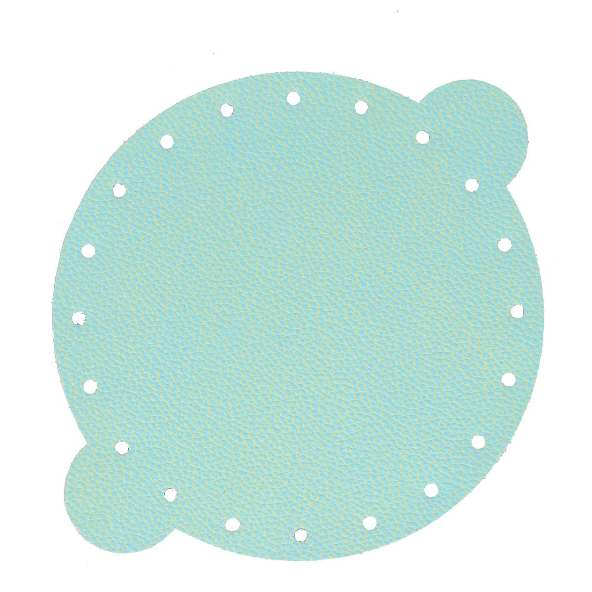 Découpe pour bourse en cuir OCÉAN - BLEU NACRÉ M37 - Image 4