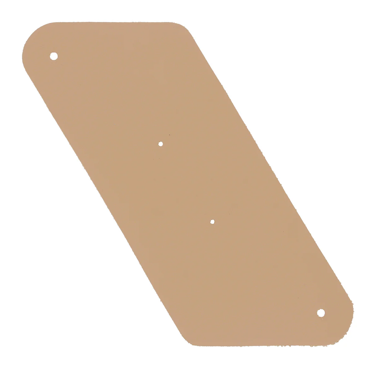 Découpe Grand porte-monnaie triangle en cuir - BEIGE