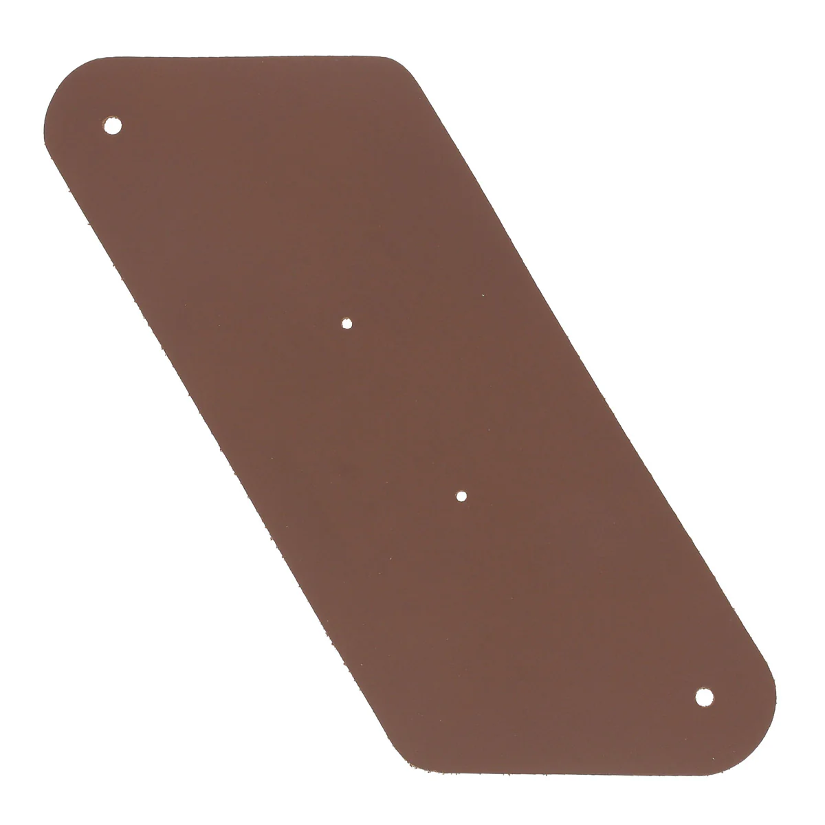 Découpe Grand porte-monnaie triangle en cuir - MARRON
