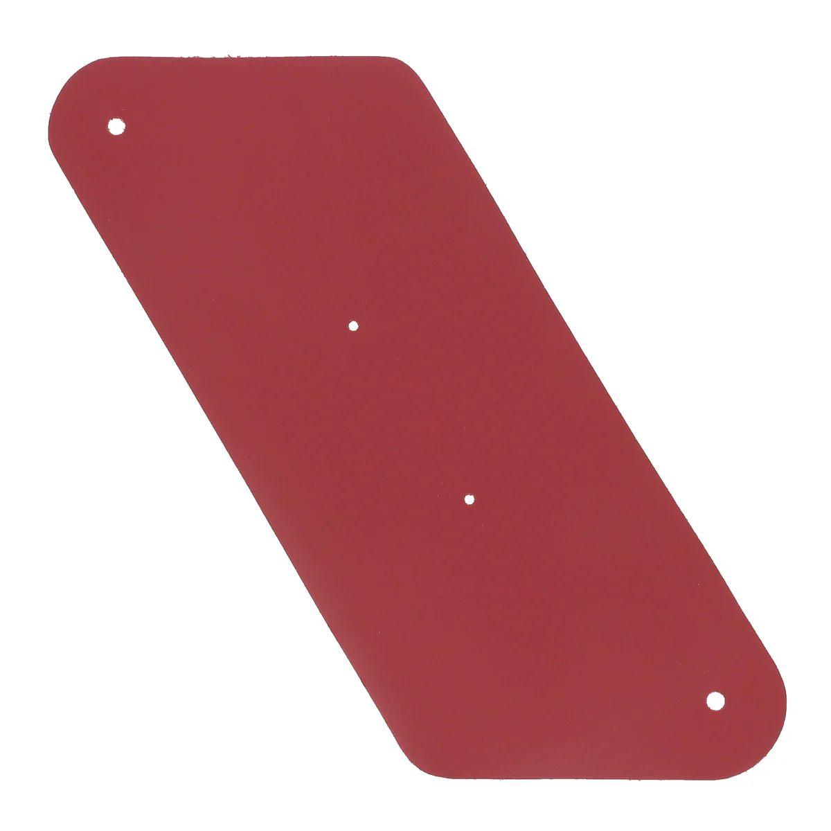 Découpe Grand porte-monnaie triangle en cuir - ROUGE