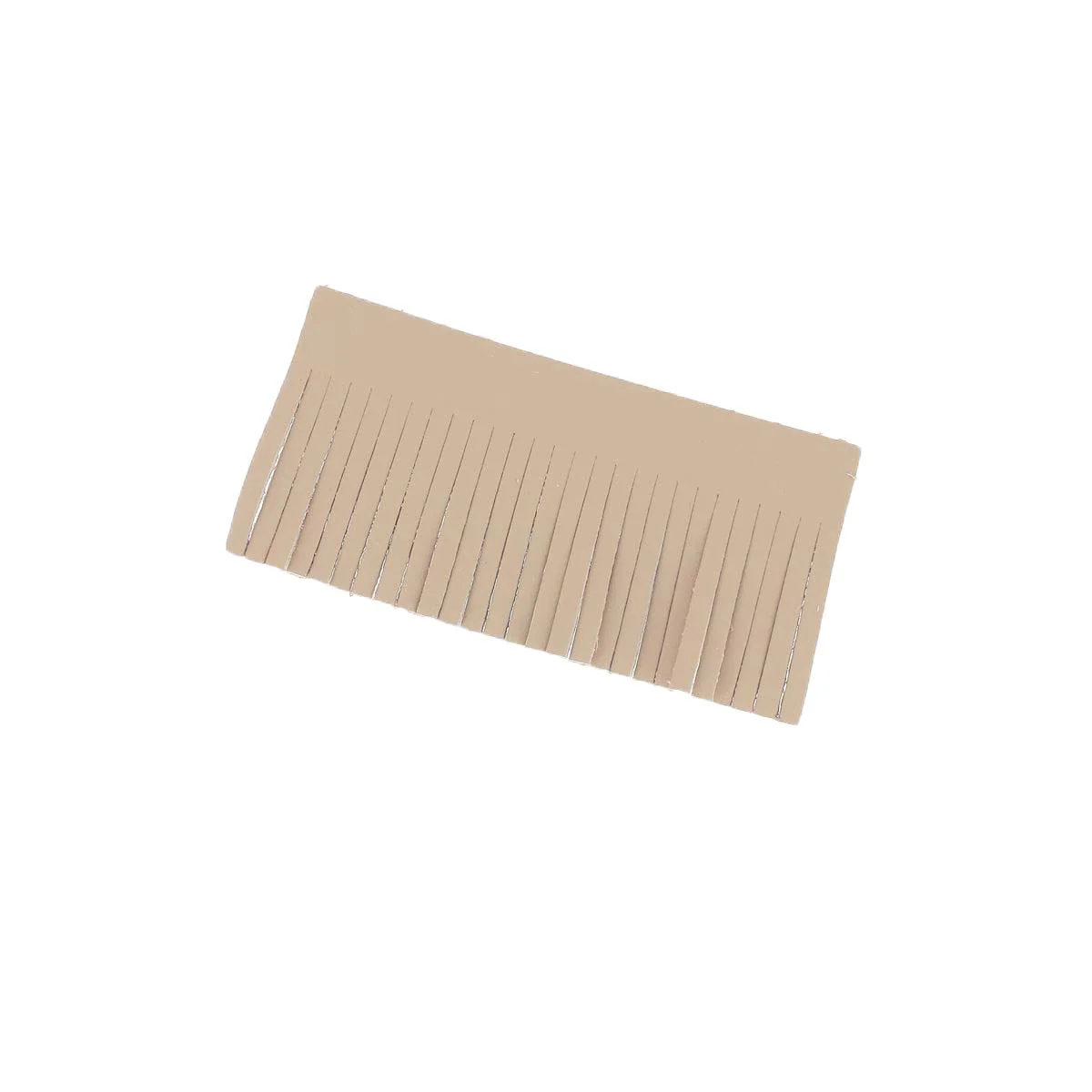 Découpe POMPON pour porte-clés en cuir TAUPE R12 - Image 5