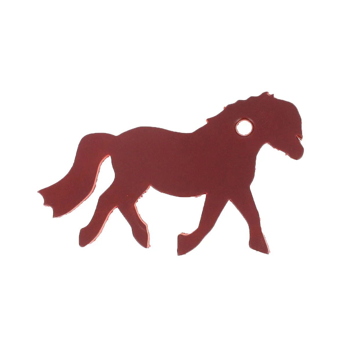 Découpe PONEY pour porte-clés en cuir - Image 12