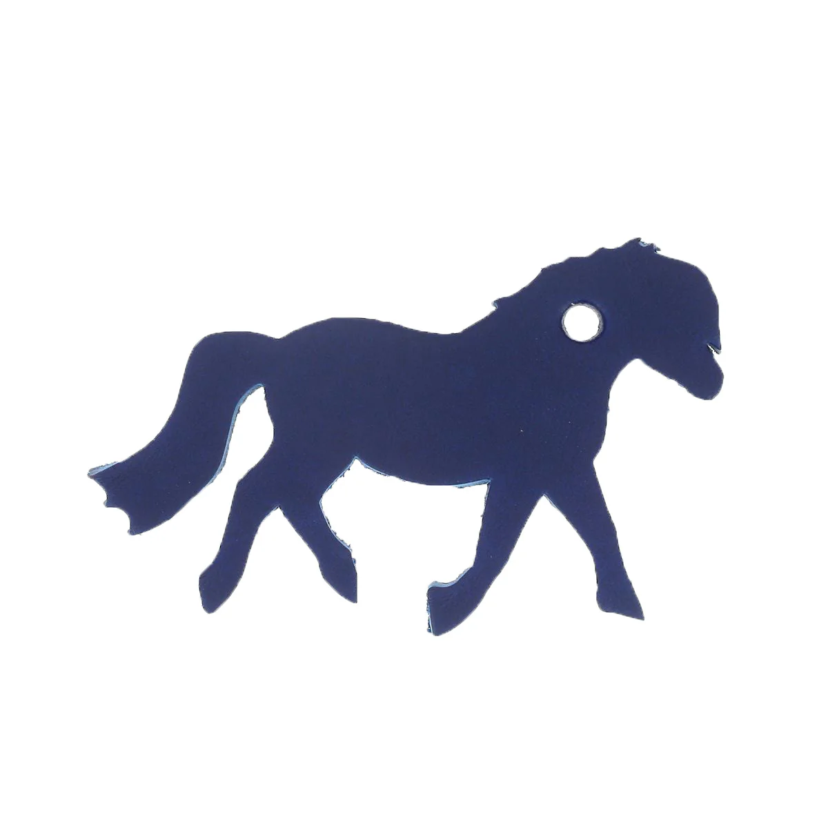 Découpe PONEY pour porte-clés en cuir - Image 4