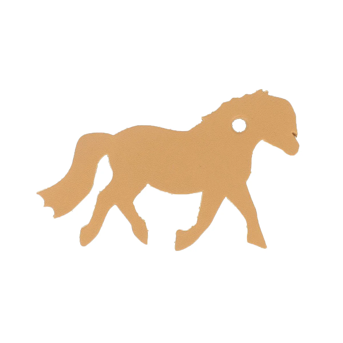 Découpe PONEY pour porte-clés en cuir - Image 6