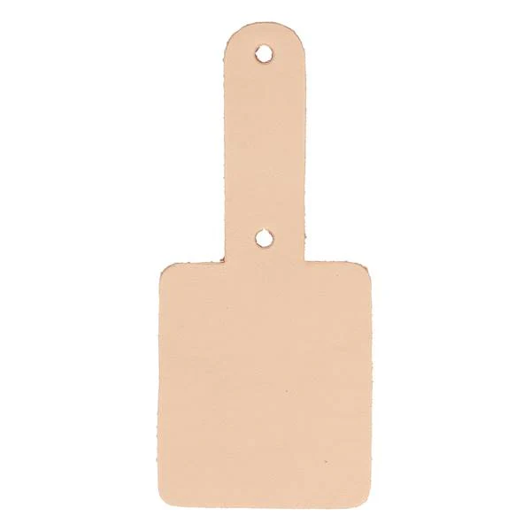 Découpe TAG pour porte clés en cuir à riveter