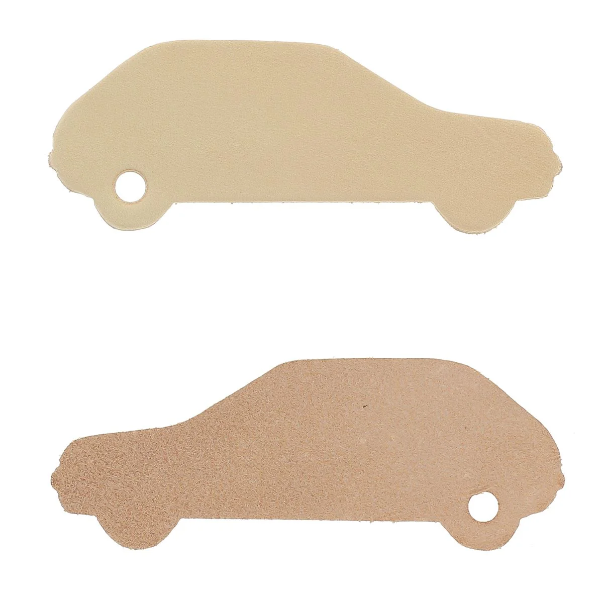 Découpe VOITURE Type 205 pour porte-clés en cuir naturel à personnaliser - Image 3
