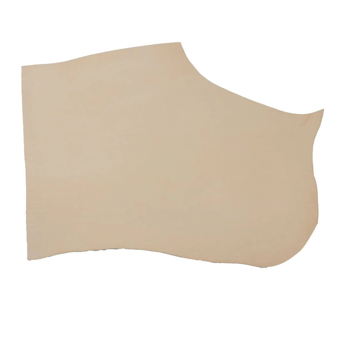 Demi collet tannage végétal naturel CLASSIC - Envers résiné incolore
