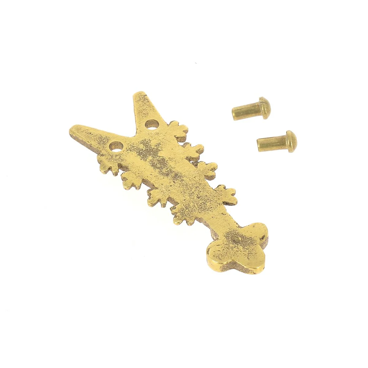Embout de ceinture en laiton massif CRO - 20mm - Image 2