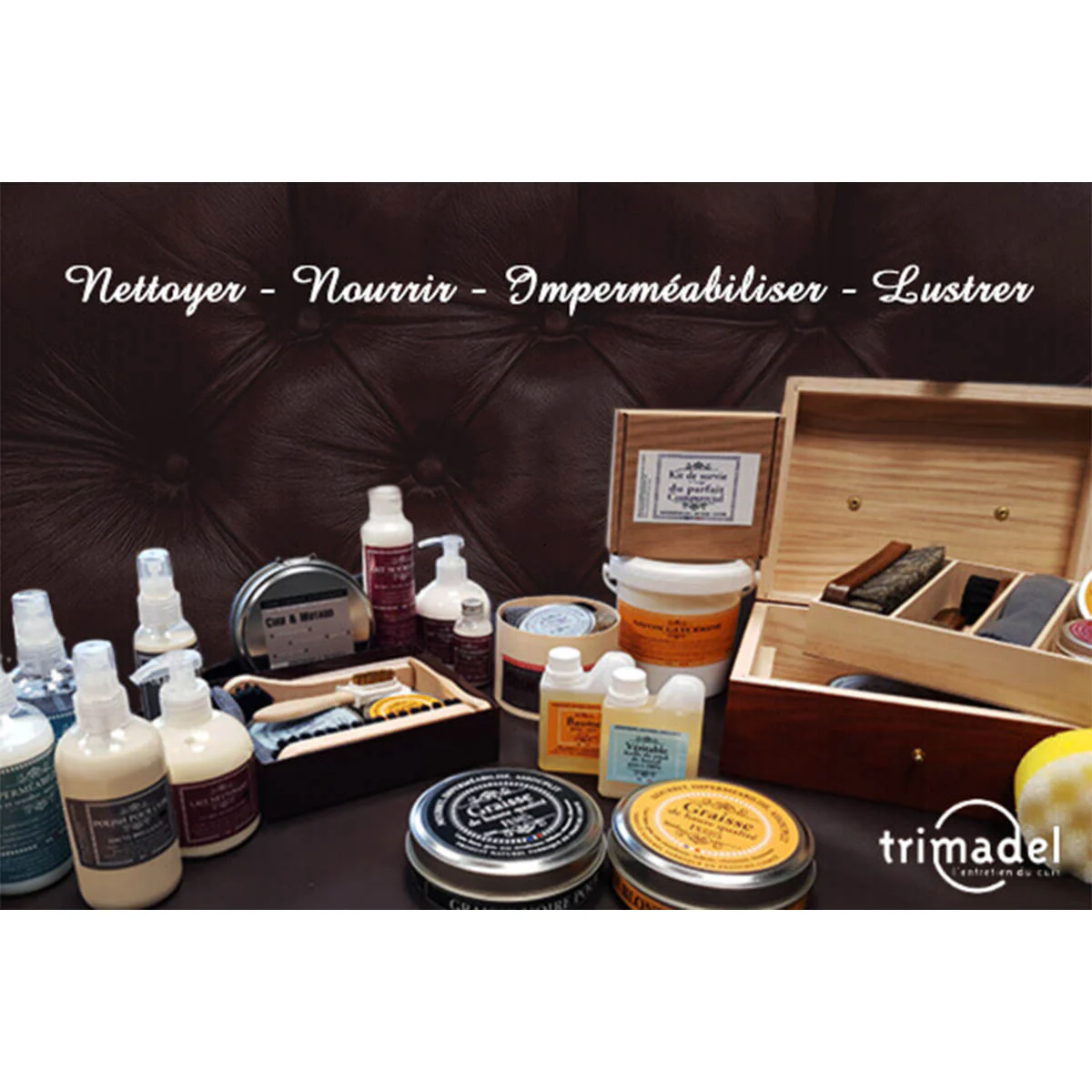 Entretien du cuir - Kit de survie du parfait commercial - Image 3