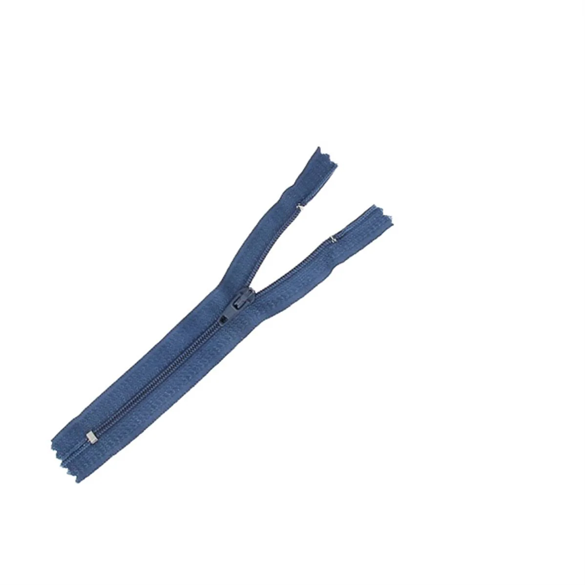 Fermeture à glissière NYLON 4mm - BLEU MARINE