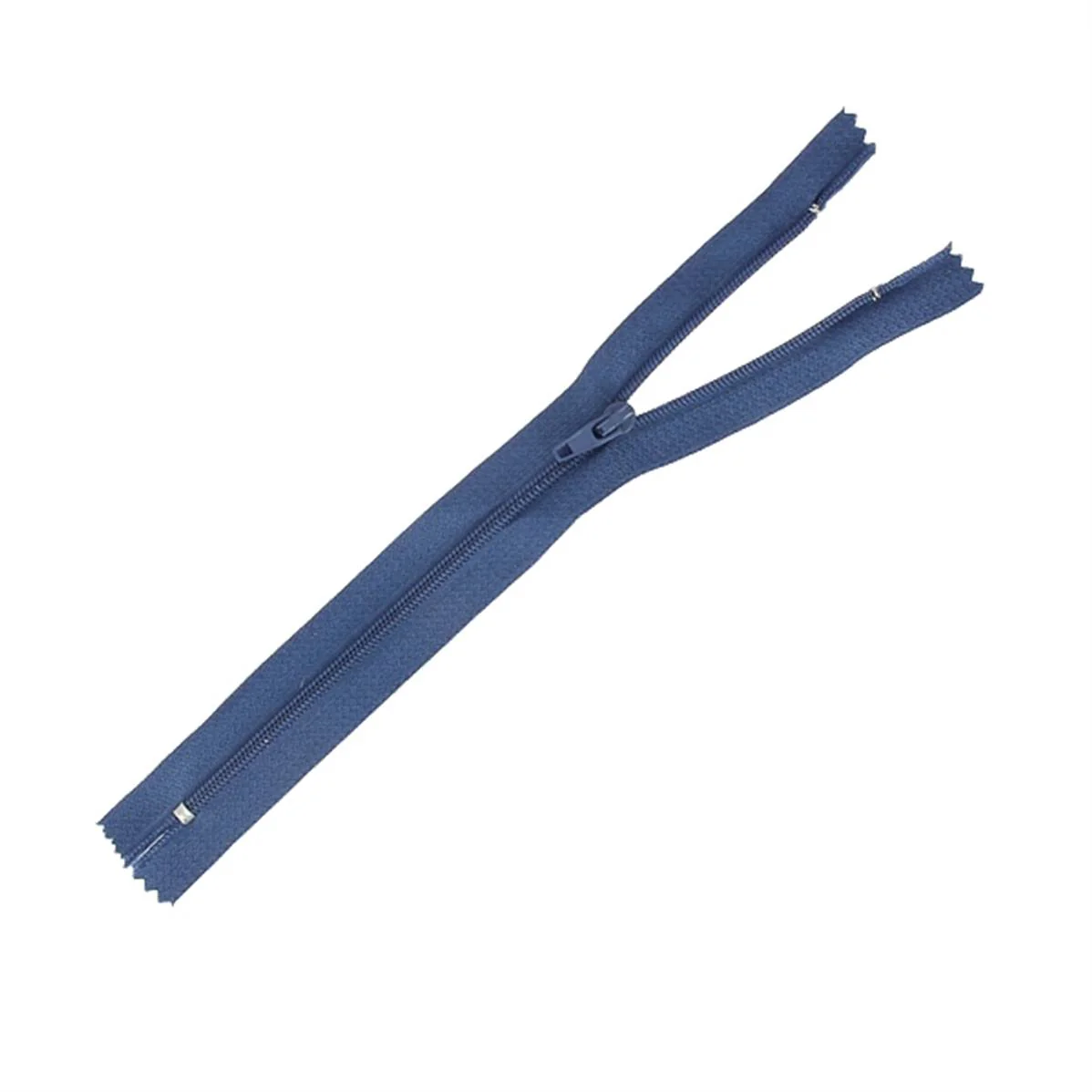 Fermeture à glissière NYLON 4mm - BLEU MARINE - Image 2