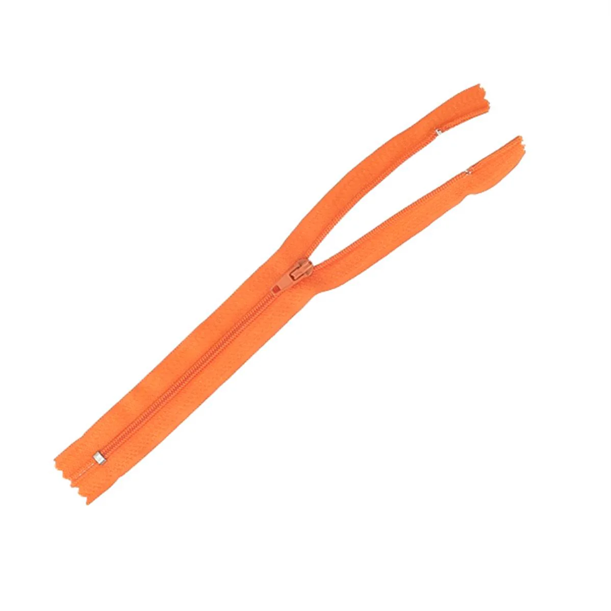 Fermeture à glissière NYLON 4mm - ORANGE - Image 2