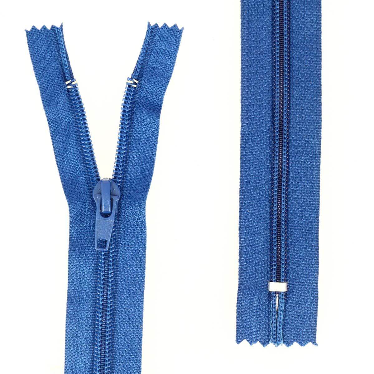 Fermeture à glissière NYLON - 6mm - BLEU MARINE - Image 2