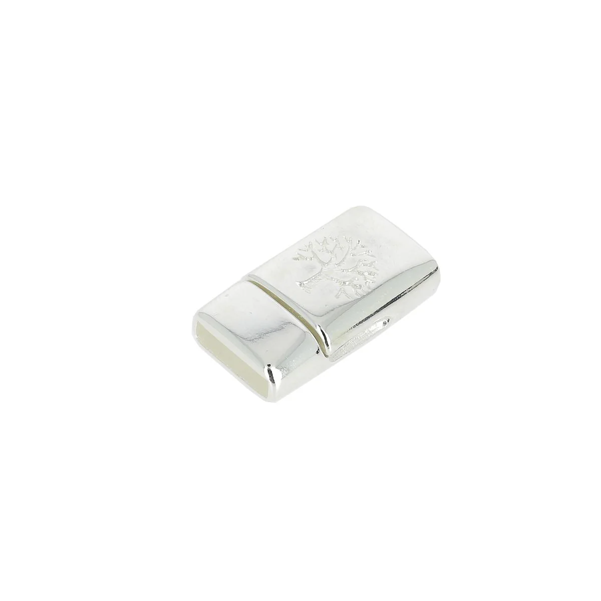 Fermoir bijou aimanté - ARBRE DE VIE - Lacet plat 10mm - Image 12