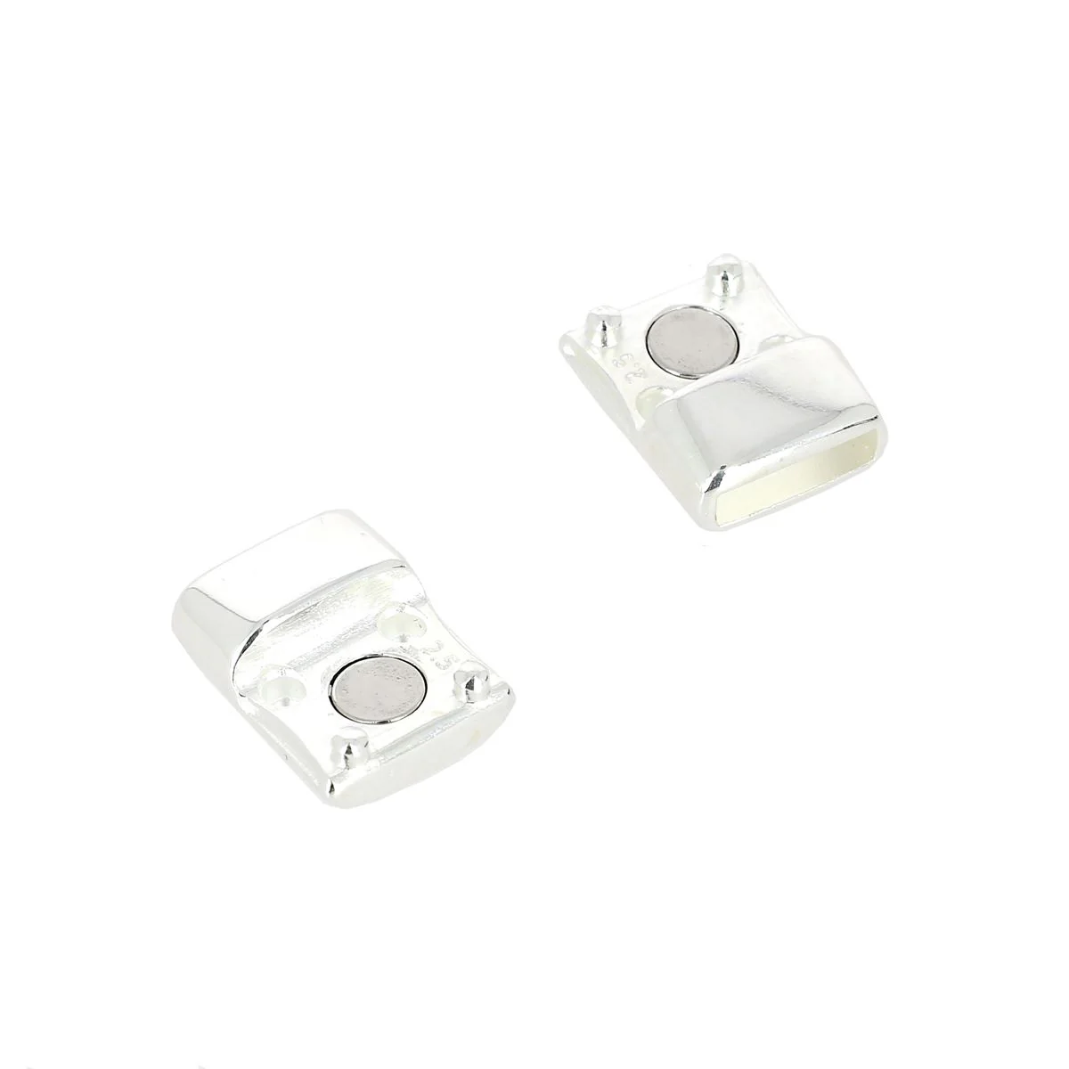 Fermoir bijou aimanté - ARBRE DE VIE - Lacet plat 10mm - Image 13