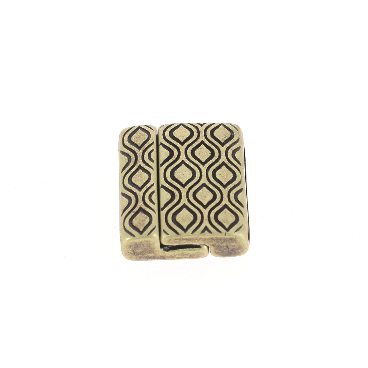 Fermoir bijou aimanté - RETRO - Lacet plat 20mm - Image 7