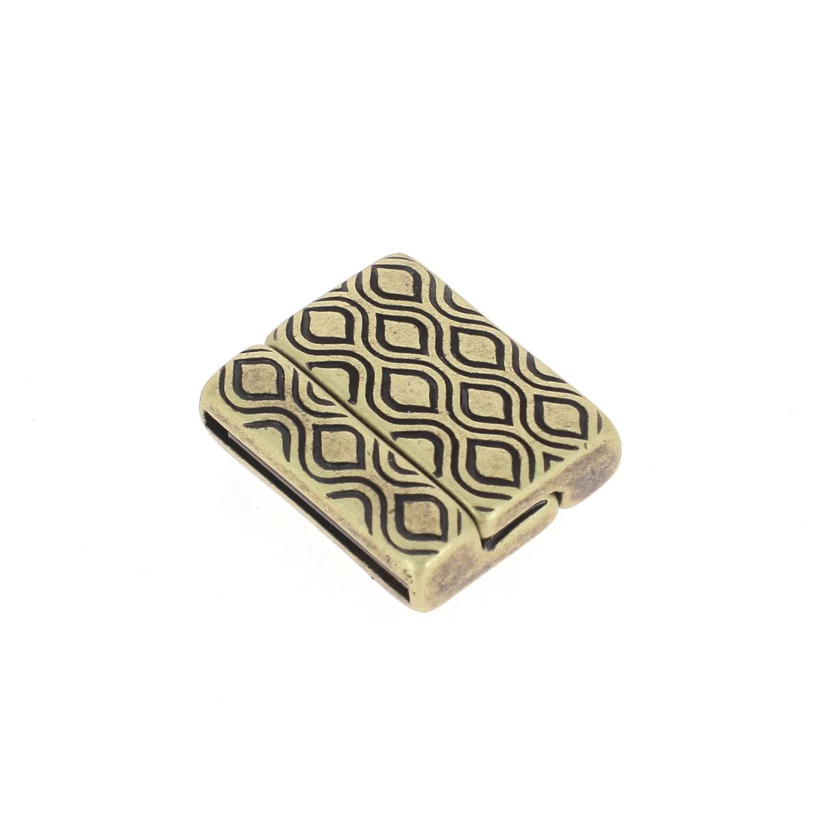 Fermoir bijou aimanté - RETRO - Lacet plat 20mm - Image 8