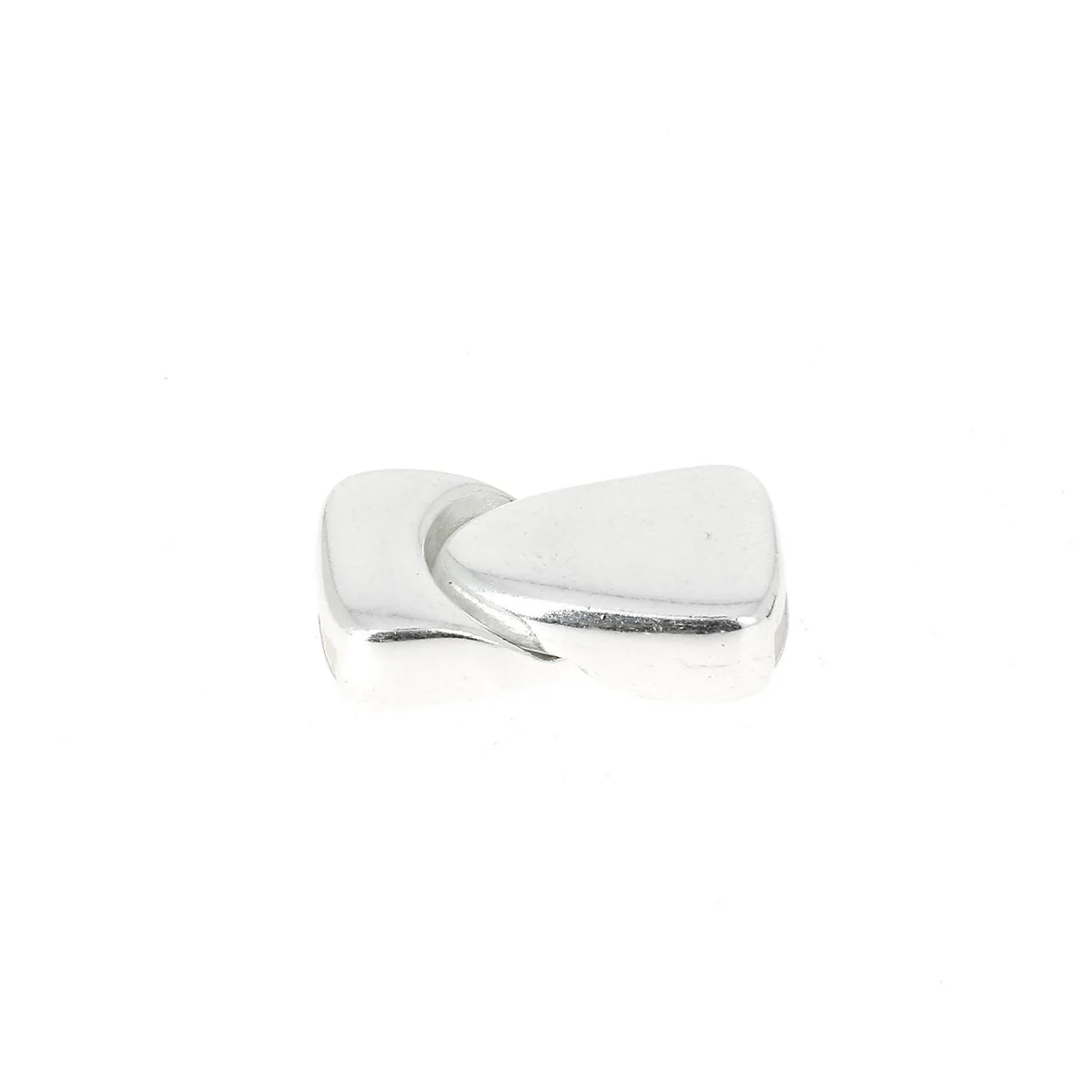 Fermoir bijou aimanté - TRIANGLE - Lacet plat 10mm - Image 7