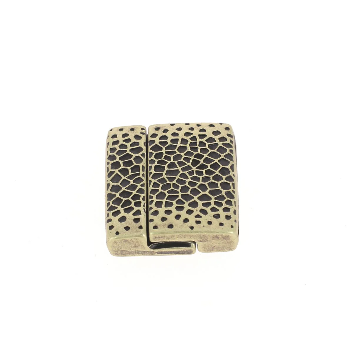 Fermoir bijou aimanté - VORONOI - Lacet plat 20mm - Image 3