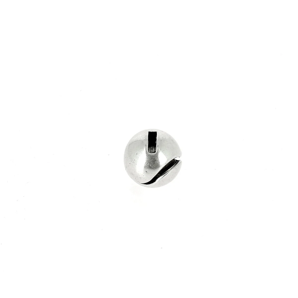 Fermoir bijou - Boule Yin Yang aimantée - Lacet plat 6 mm - Image 4