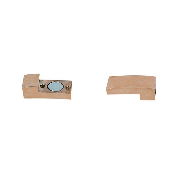 Fermoir bijou en Inox - Rectangle aimanté - Lacet plat 5mm - Image 6
