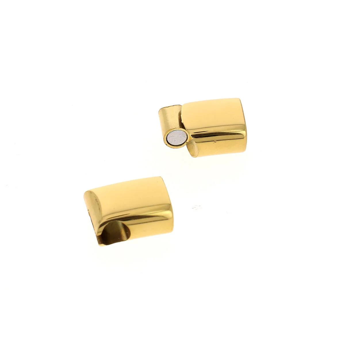 Fermoir magnétique en inox pour bracelet Régaliz - 10x5mm - Image 4