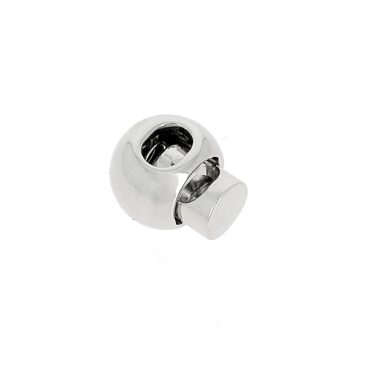 Fermoir stop lacet boule en métal - Lacet de 2,5mm max - Image 5