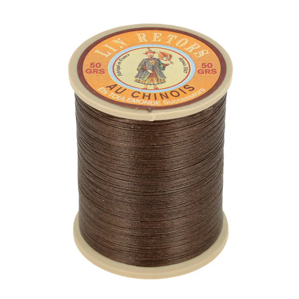 Bobine de 350m de fil de lin AU CHINOIS retors extra glacé n°40 - Image 11