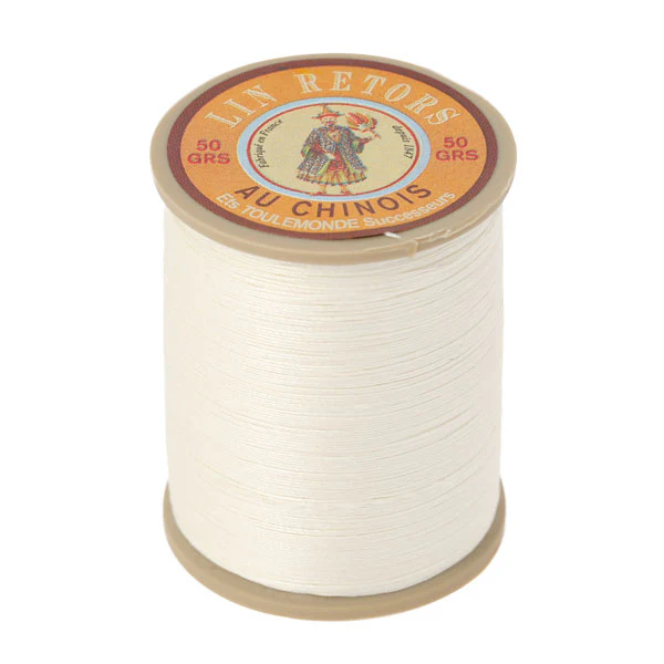 Bobine de 350m de fil de lin AU CHINOIS retors extra glacé n°40 - Image 13