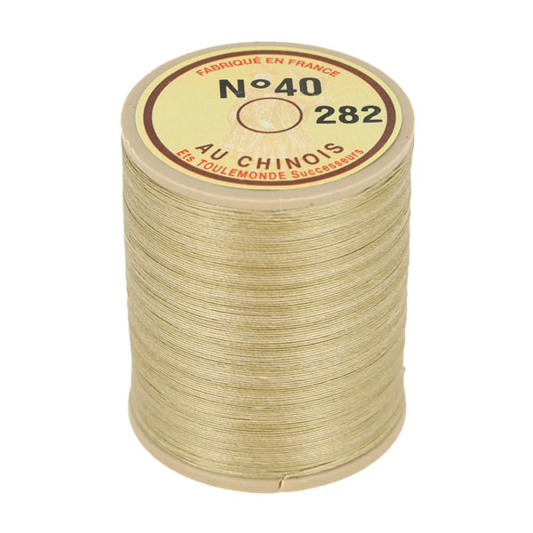 Bobine de 350m de fil de lin AU CHINOIS retors extra glacé n°40 - Image 16