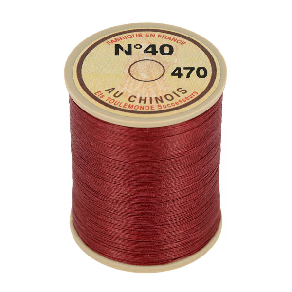 Bobine de 350m de fil de lin AU CHINOIS retors extra glacé n°40 - Image 18